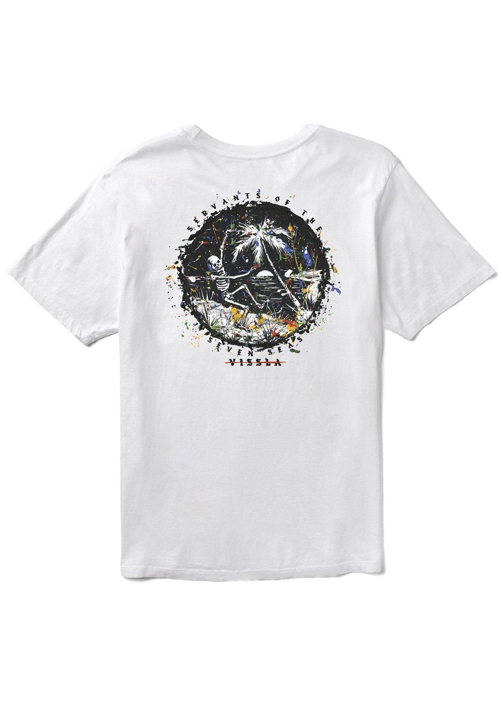 Vissla Skull Island Organic Pocket Tee Vissla Skull Island Organic Pocket Tee