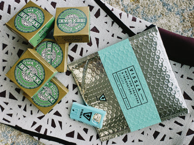 Free Vissla wax bag + wax comb + 5 blocks of Sexwax with every wetsuit purchase