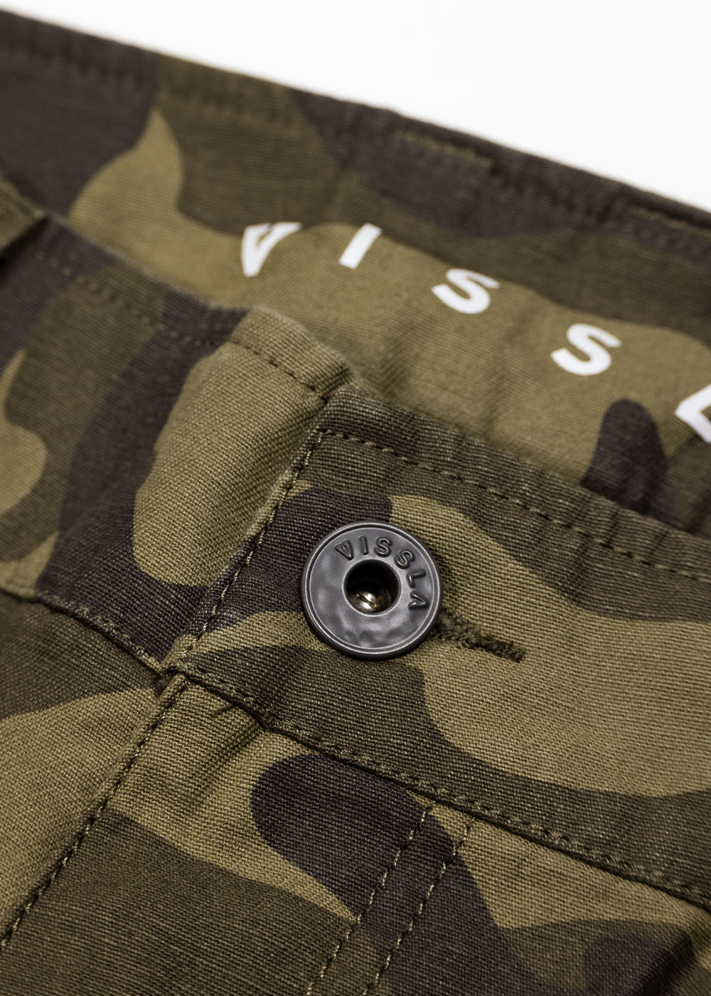 Vissla County Cargo Eco Pant in Camo, view 4
