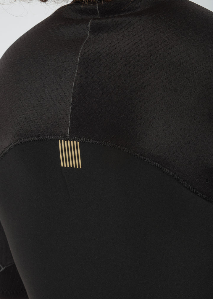 Vissla New Seas 2-2 U-Zip Short Sleeve Wetsuit in Black 2, view 2