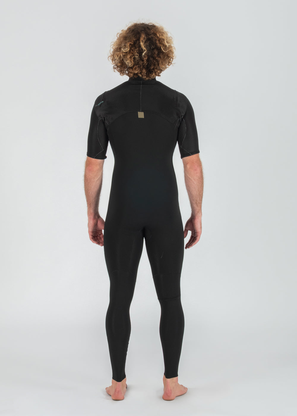Vissla New Seas 2-2 U-Zip Short Sleeve Wetsuit in Black 2, view 5