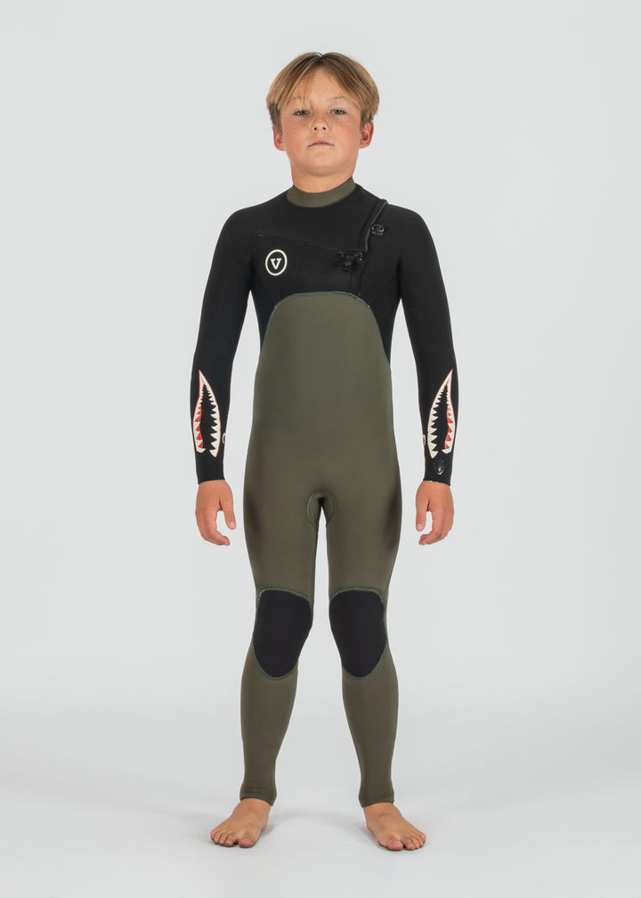 7 Seas Boys 4-3 Warbird Full Chest Zip - MIL