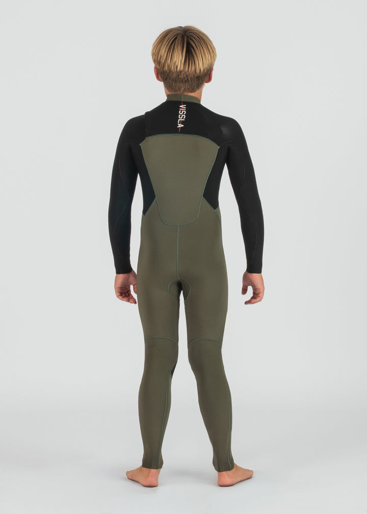 7 Seas Boys 4-3 Warbird Full Chest Zip - MIL
