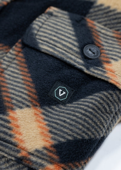 Eco-Zy Ls Polar Flannel BLK