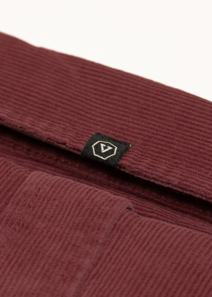Vissla Rails Cord Ls Shirt in Fig, view 5