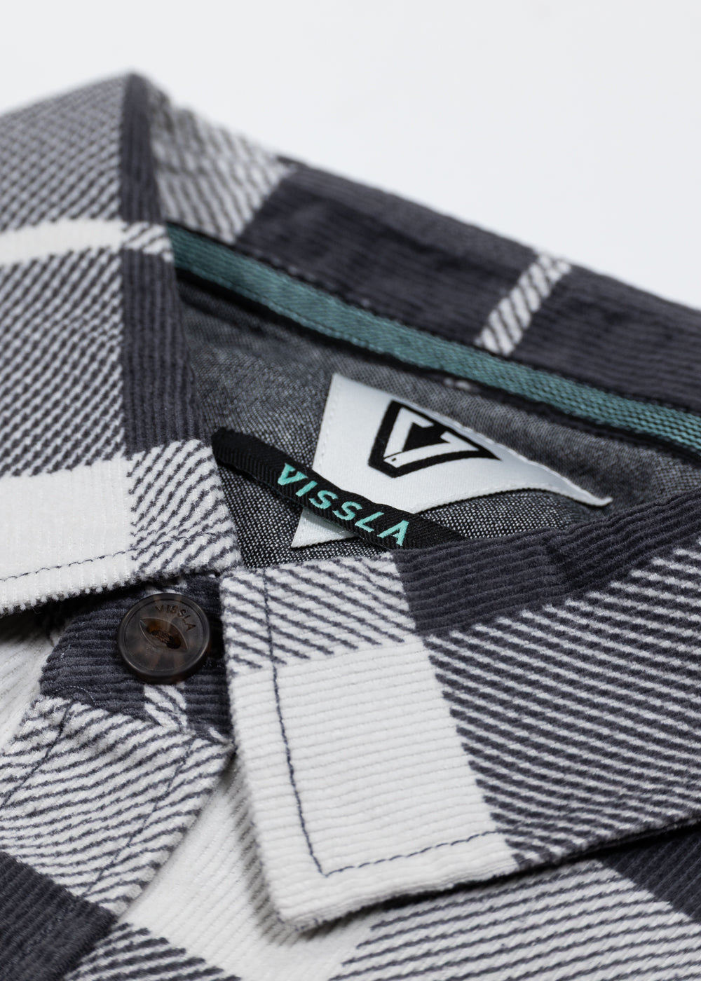 Rails Cord Printed Eco Langarmhemd