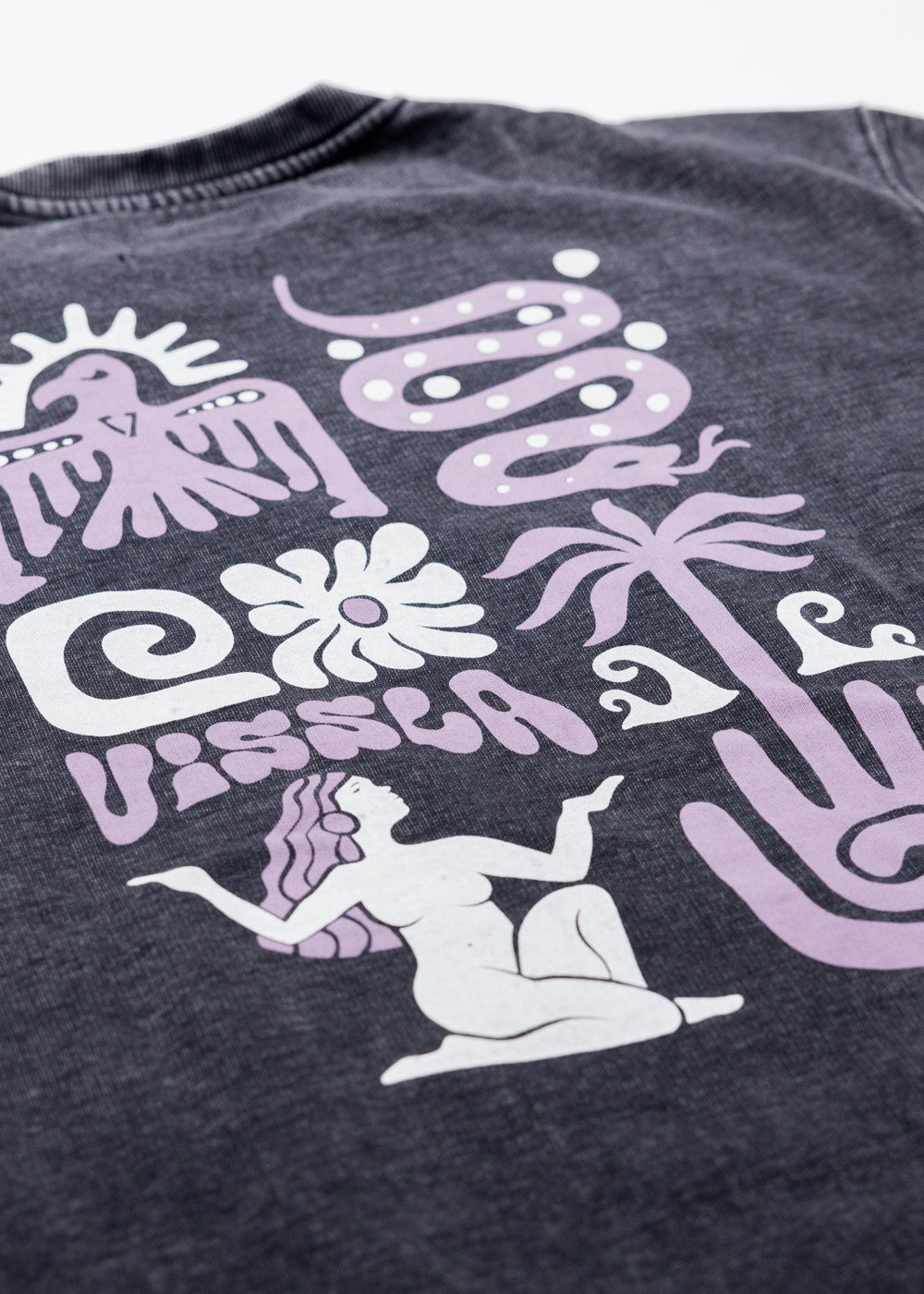 Aquemini Crew Neck Washed Fleece