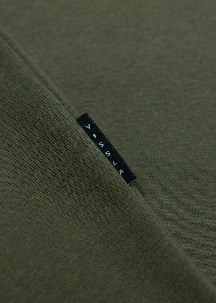 Raised Crew Neck Fleece