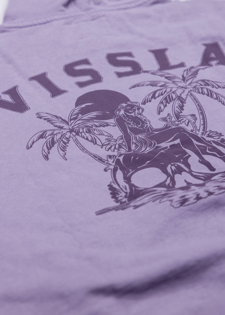 Skullisla Pull Over Hoodie Washed Fleece