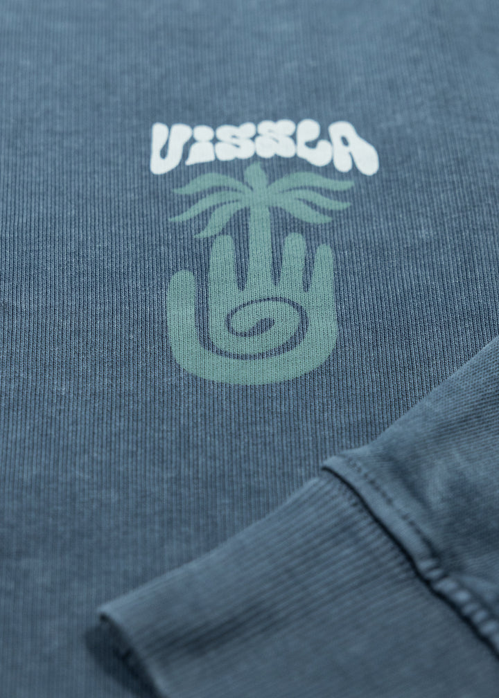 Aquemini Crew Neck Washed Fleece