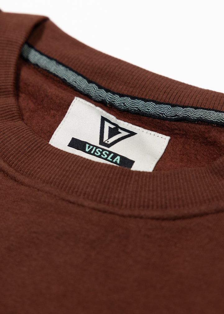 Raised Crew Neck Fleece