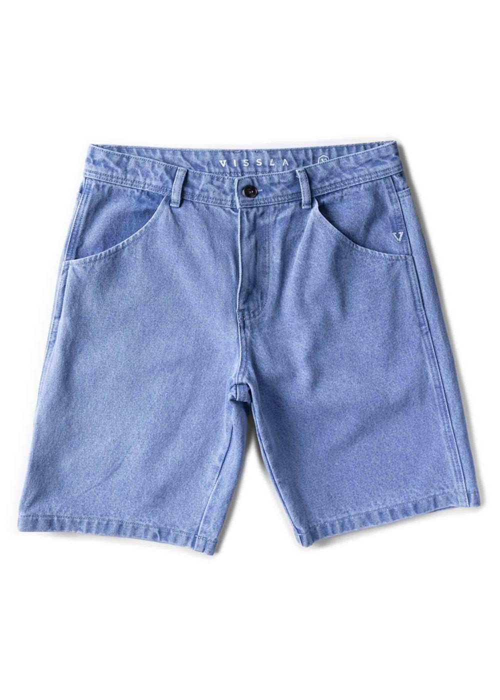 Vissla Pismo Painter 18" Boys Walkshort in Rinse Wash