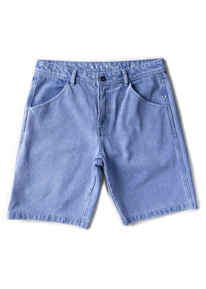 Vissla Pismo Painter 18" Boys Walkshort in Rinse Wash