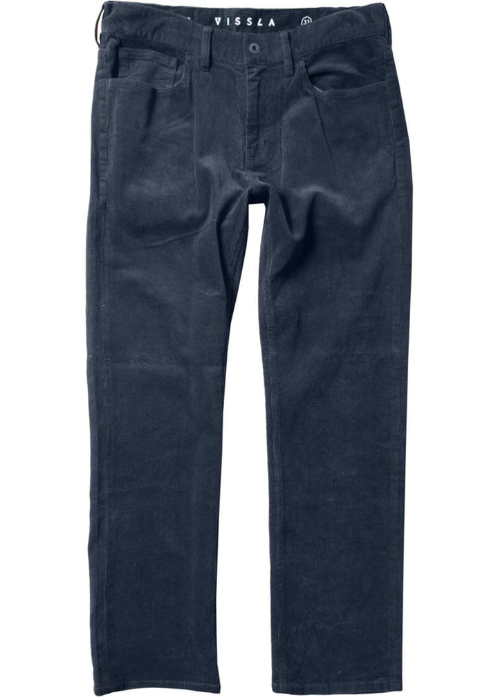 Vissla Border C Cord Boys 5 Pkt Pant in Midnight