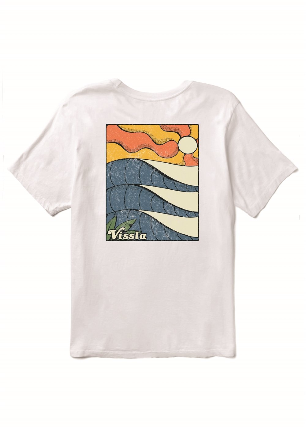 Vissla Caught Inside Boys Tee in White