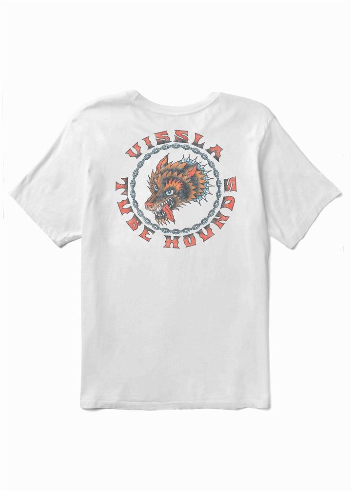 Vissla Tube Hounds Boys Tee in White