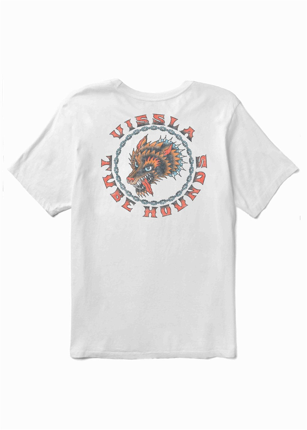 Tube Hounds Boys Tee WHT
