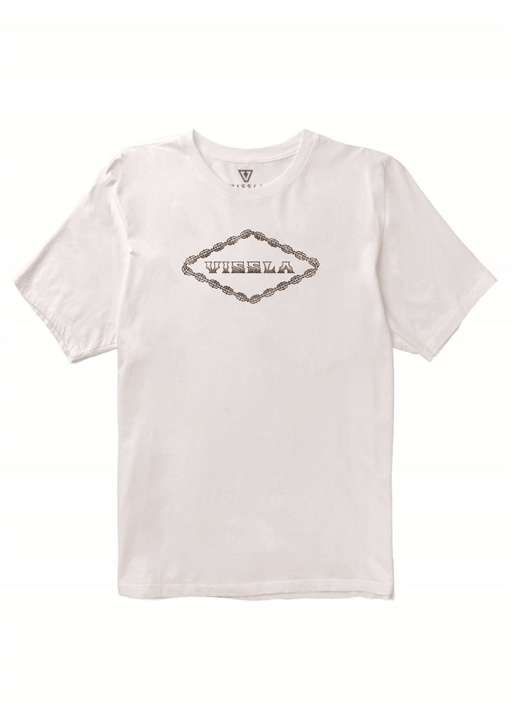 Vissla Tube Hounds Boys Tee in White, view 2