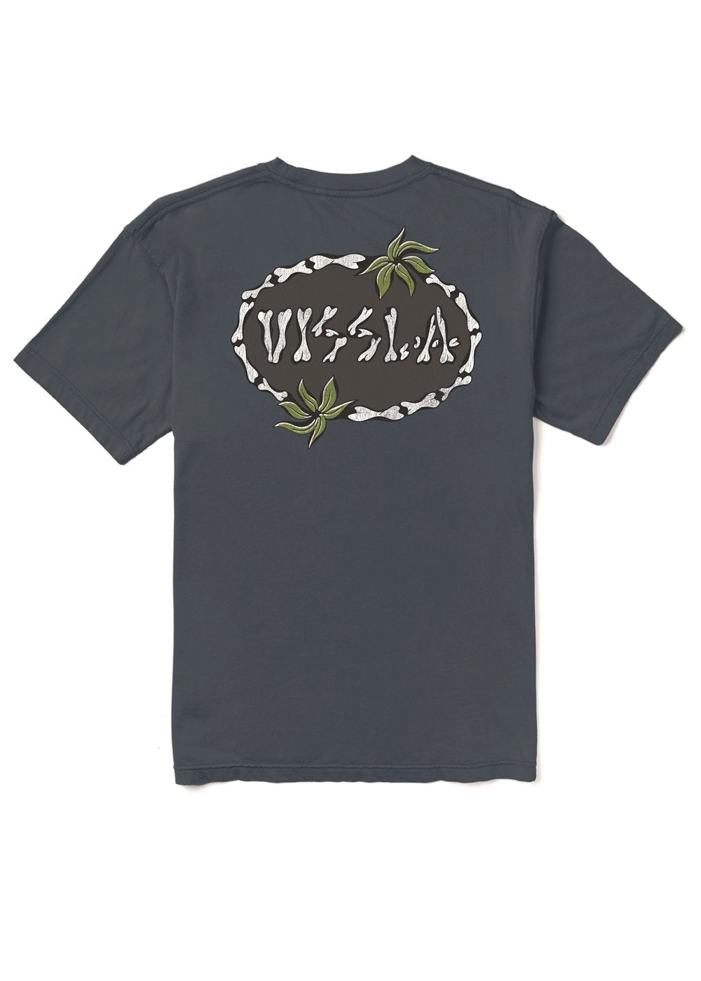 Vissla Bone Cove Boys Tee in Dark Denim