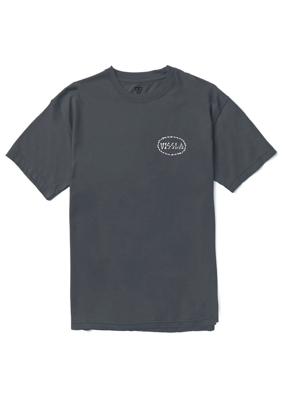 Vissla Bone Cove Boys Tee in Dark Denim, view 2