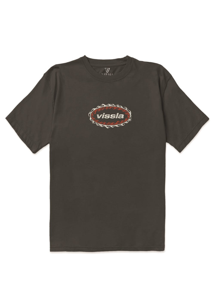Vissla Red Hot Boys Tee in Black