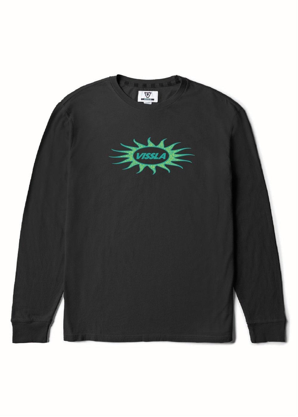 Vissla Unidentified Boys Ls Tee in Phantom, view 2