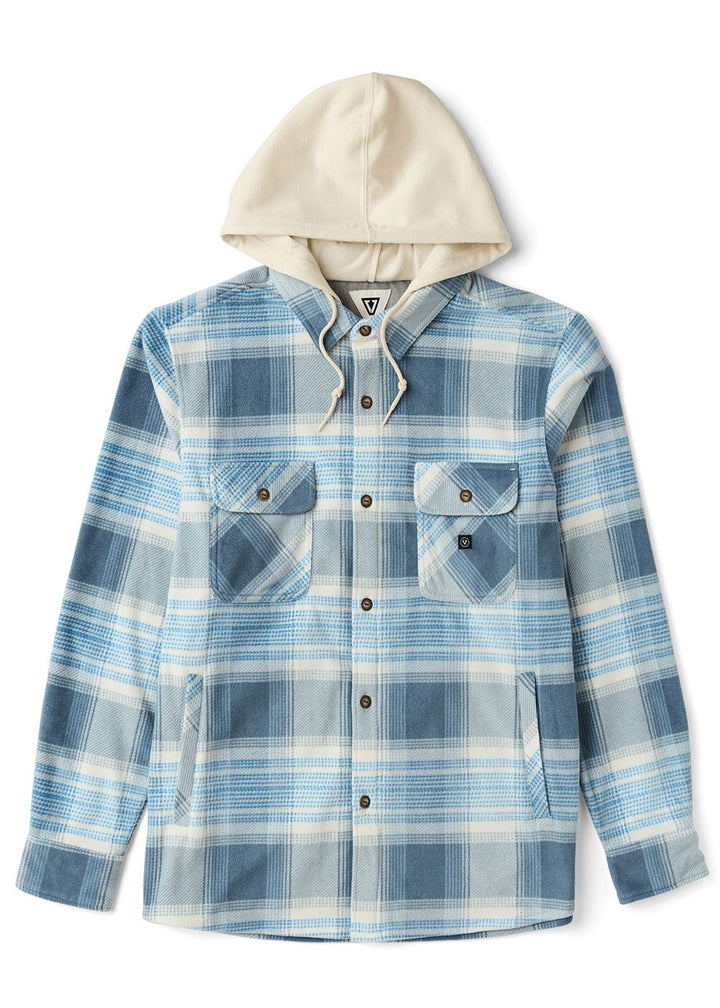 Vissla Eco-Zy Boys Shirt Jacket in Blue Haze