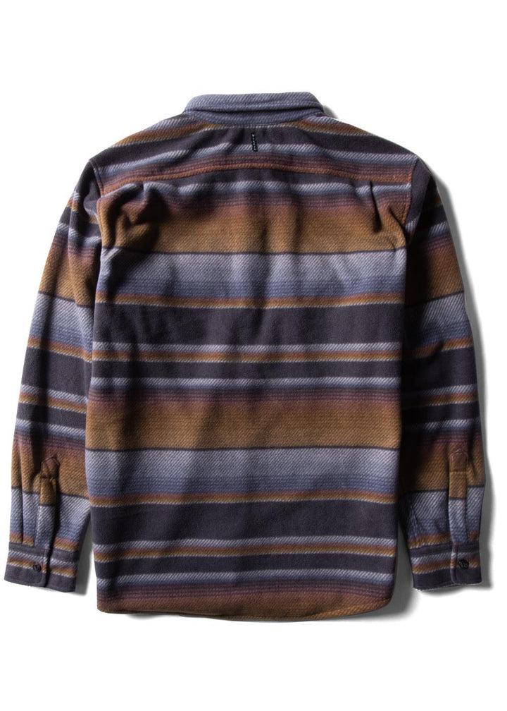 Vissla Eco-Zy Boys Polar Flannel in Phantom, view 2