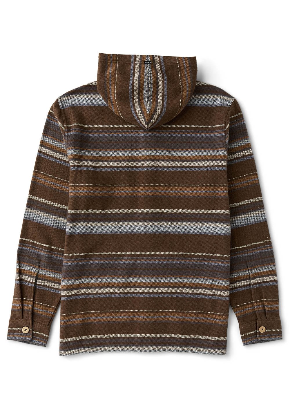 Vissla Descanso Boys Shirt Jacket in Dark Earth, view 2