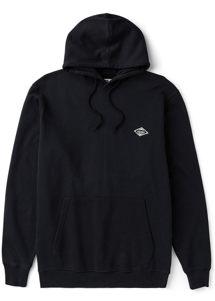 Vissla Solid Sets Eco Boys Po Hoodie in Black