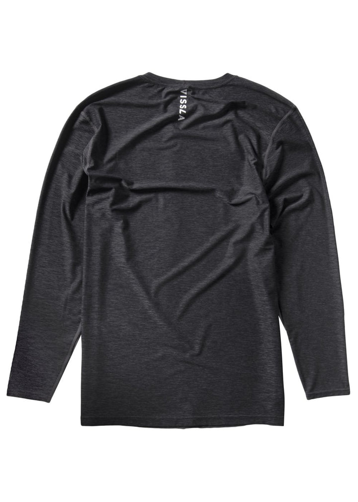 Vissla Youth Twisted Eco Surf Tee in Black Heather, view 2