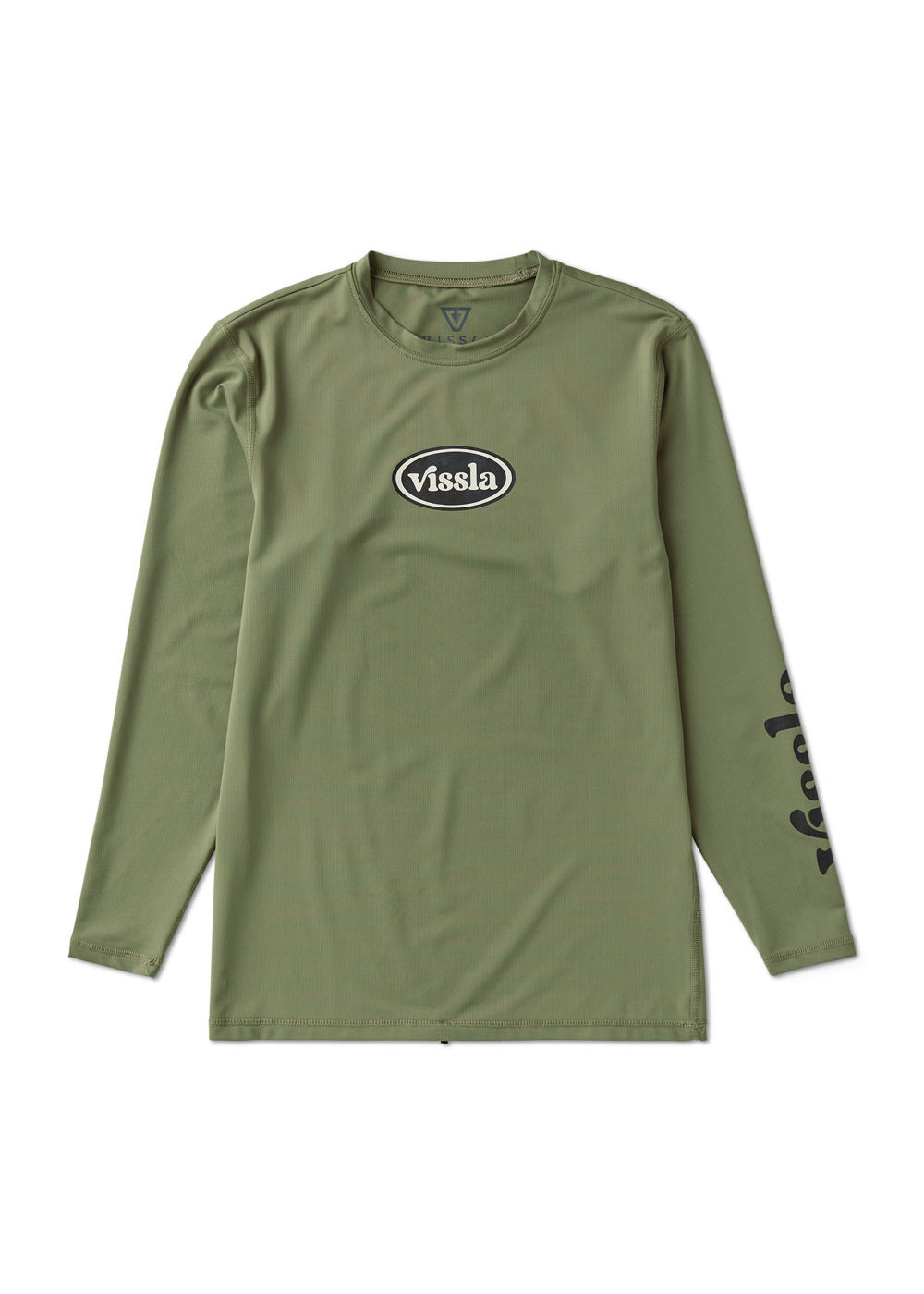 Vissla Youth Pro Comp Ls Sun Shirt in Surplus