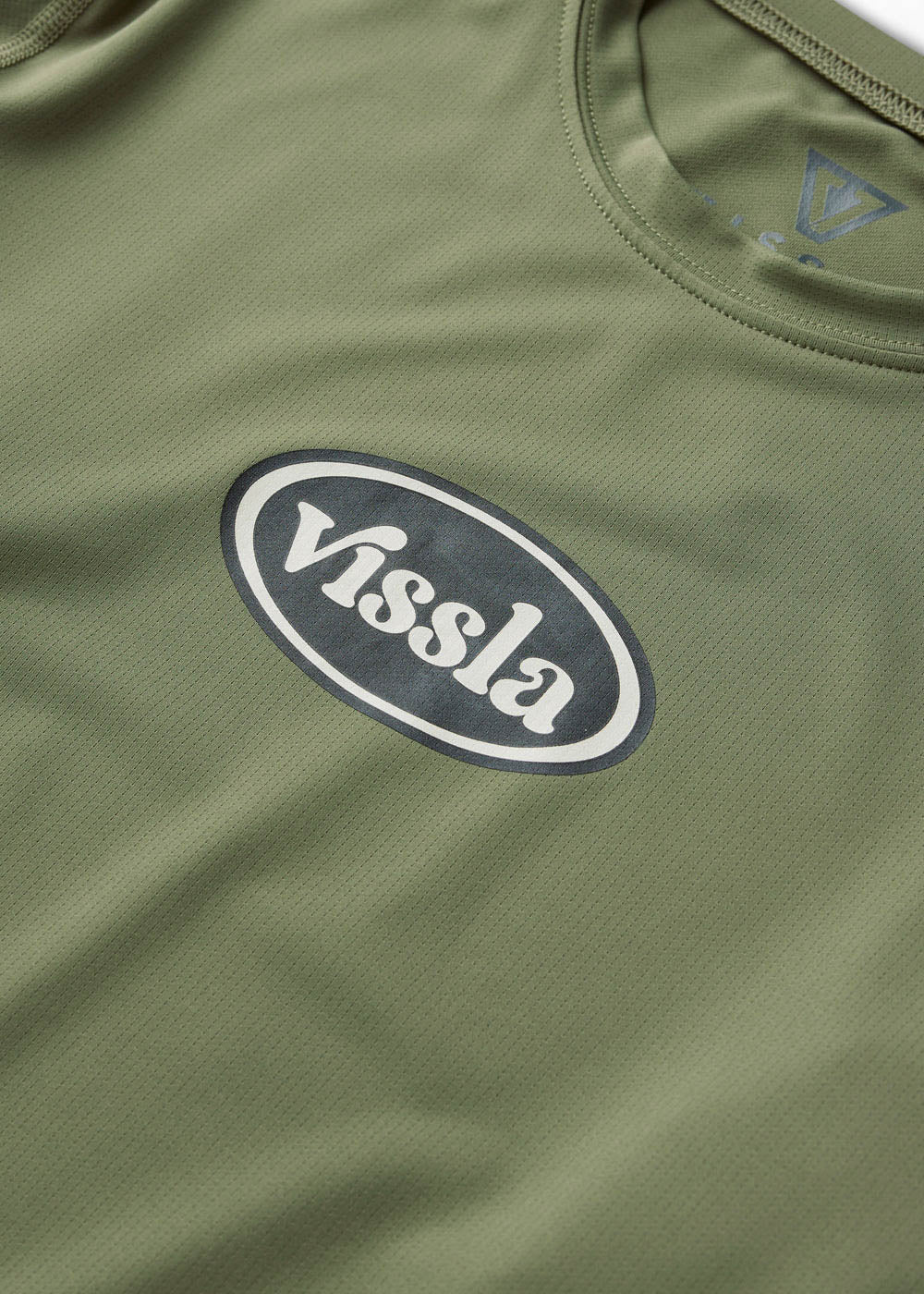 Vissla Youth Pro Comp Ls Sun Shirt in Surplus, view 2