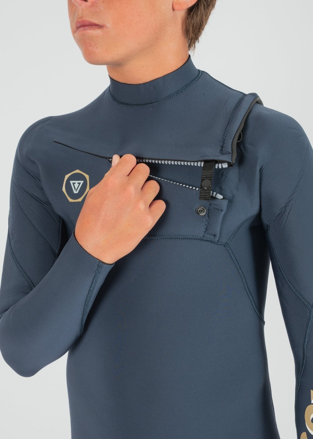 7 Seas Boys 3-2 Full Chest Zip Neoprenanzug