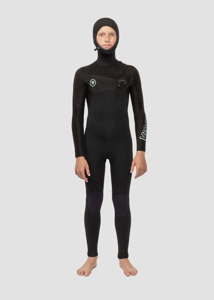 7 Seas Boys 4/3 mm Full Chest Zip Haube