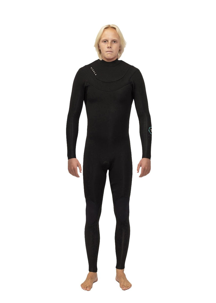 Vissla New Seas Boys 4-3 Full U - Zip in Black, view 9