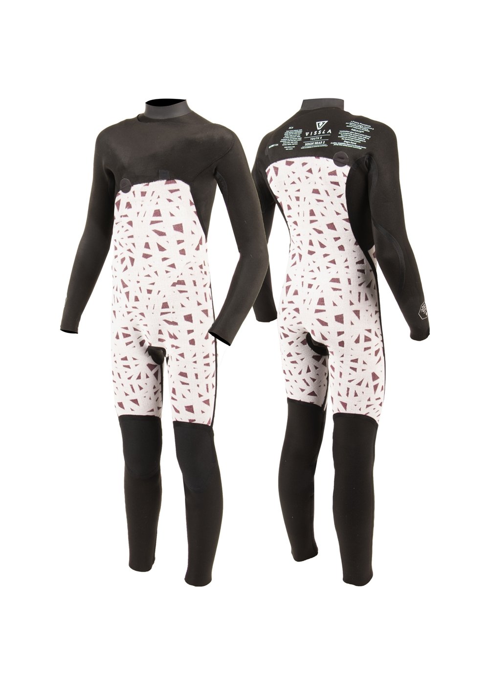 High Seas Boys Fire 4-3 Full Chest Zip