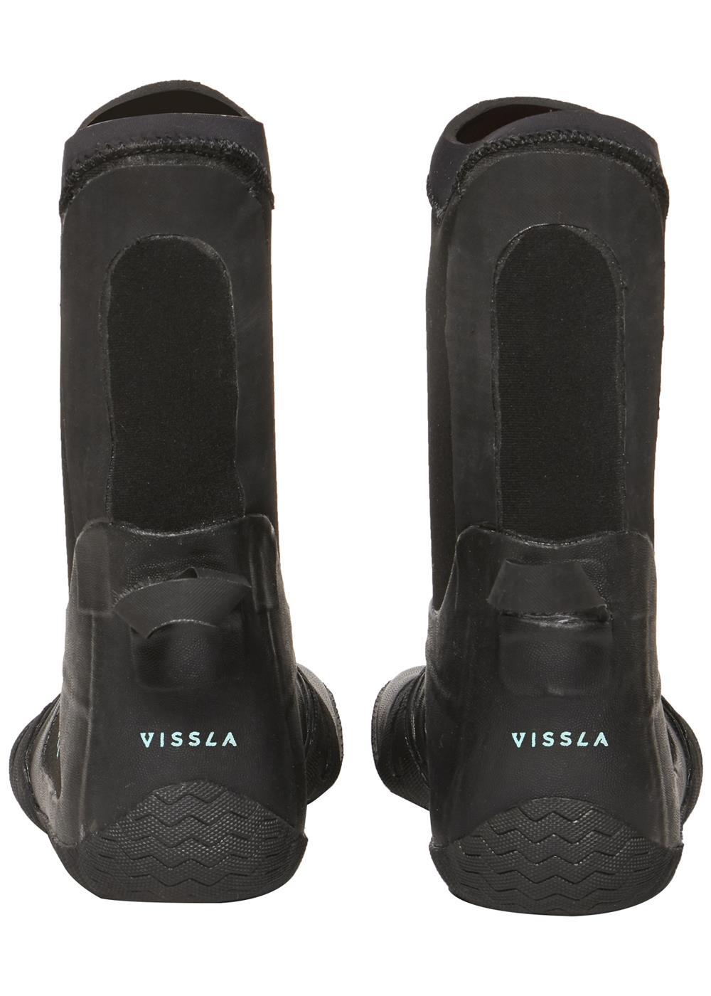 Vissla 7 Seas 3Mm Boys Split Toe Bootie in Black, view 2