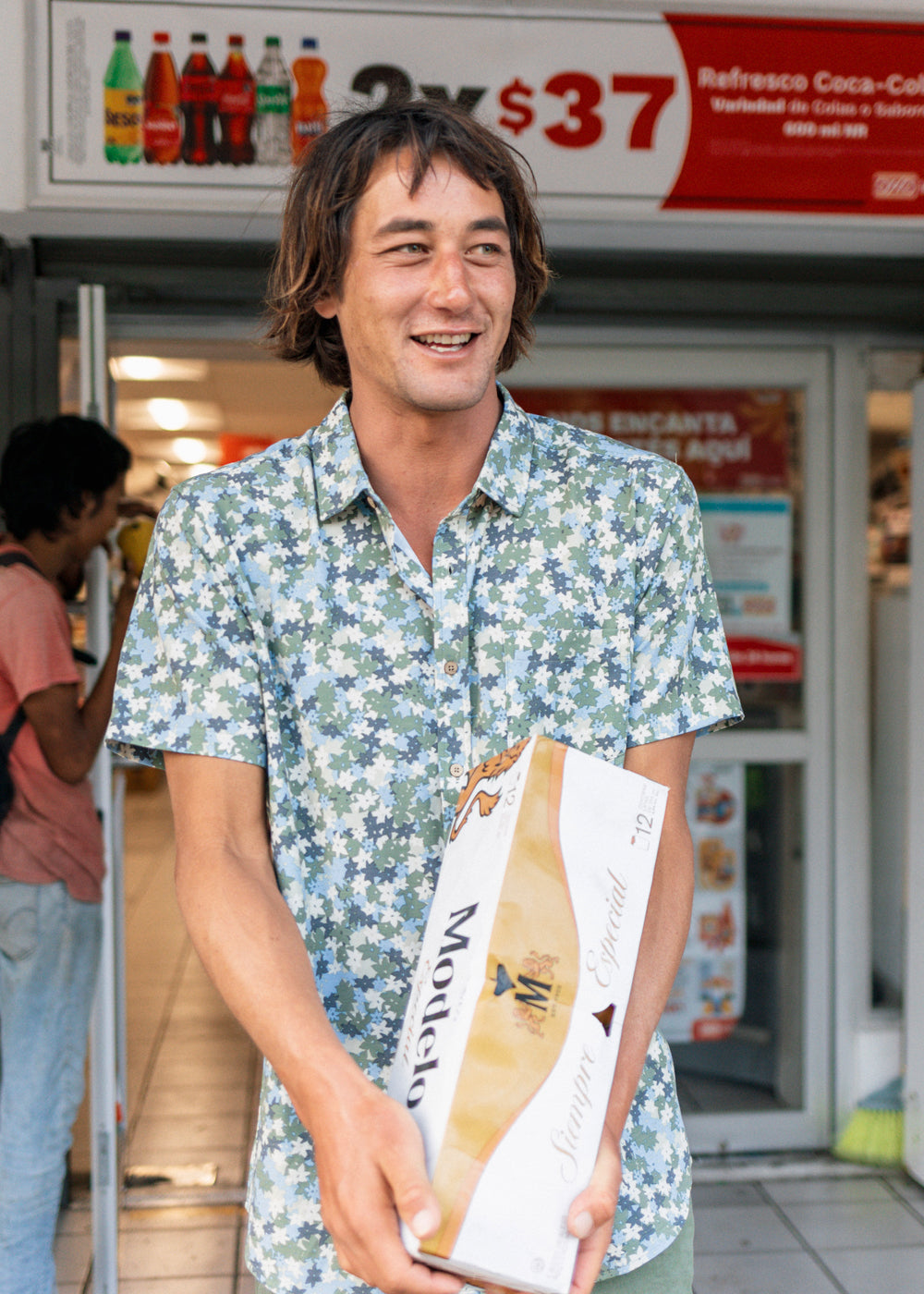 Vissla Jungalo Hybrid Eco Shirt in Army, view 2