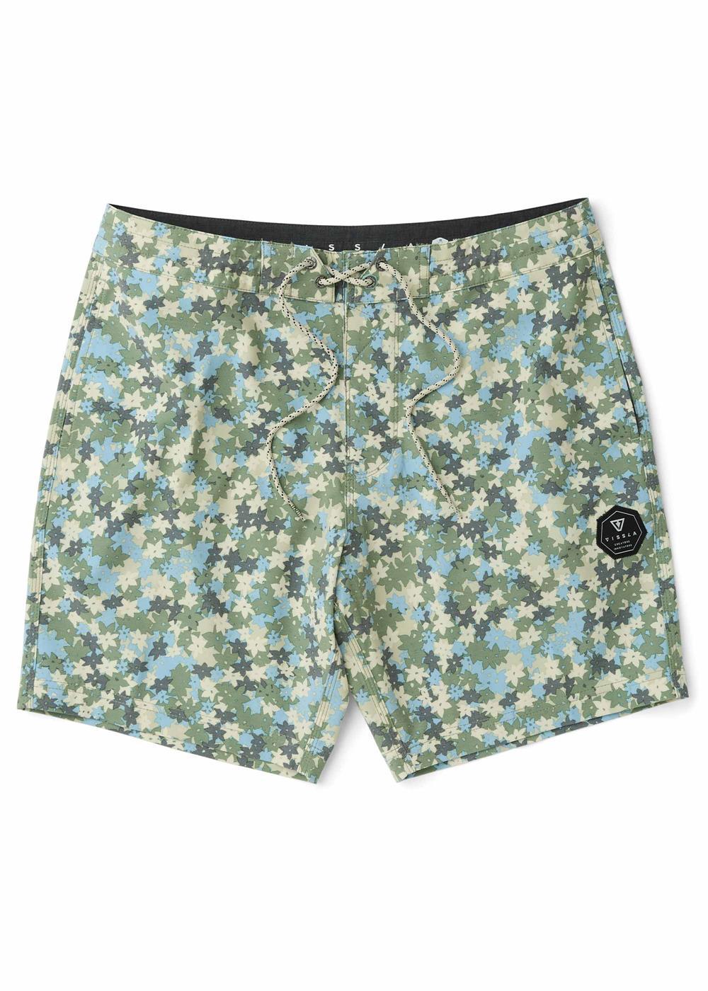 Vissla Jungalo 13" Kids Boardshort in Army