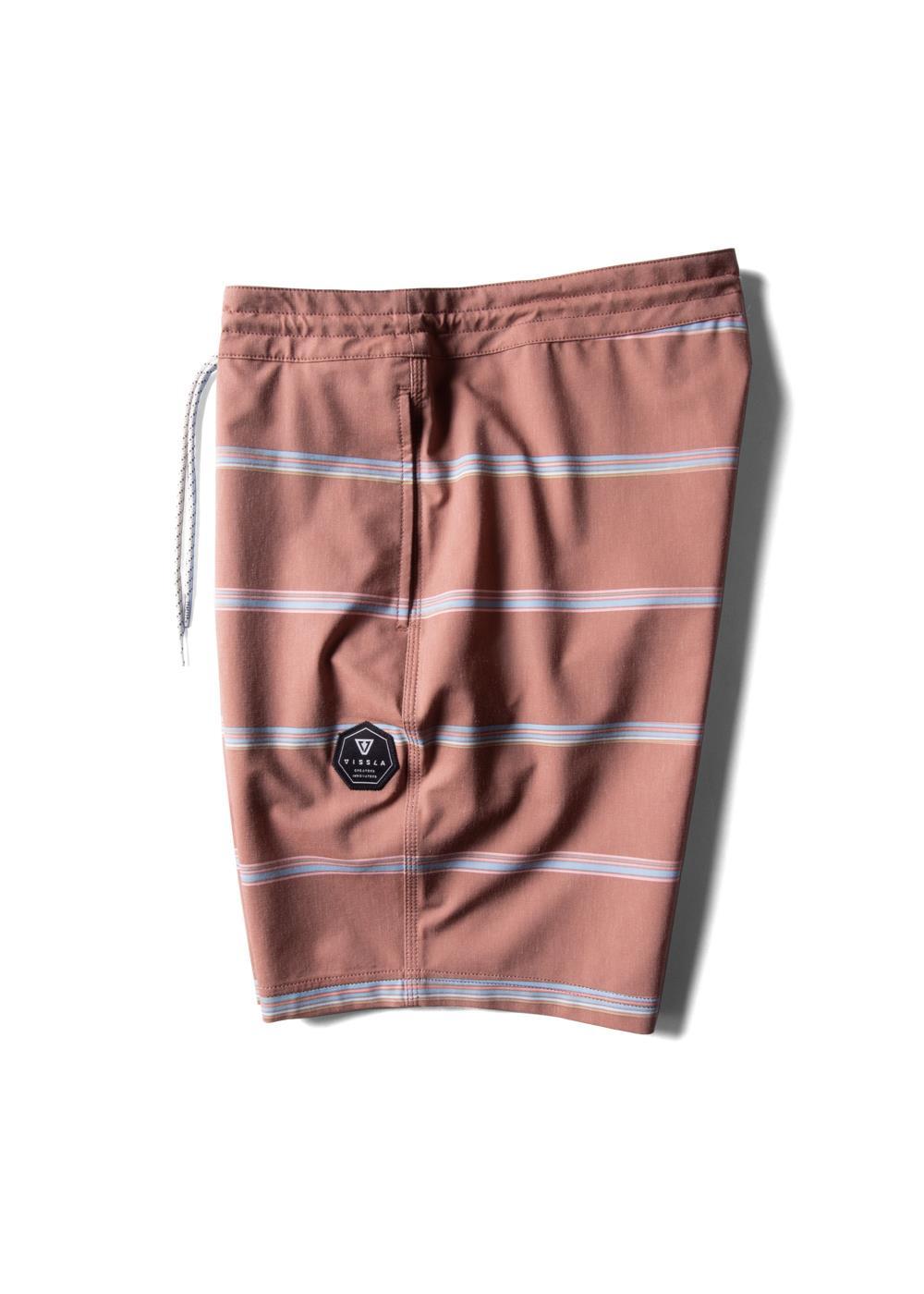 Vissla Spaced Out 13" Kids Boardshort in Retro Red, view 3