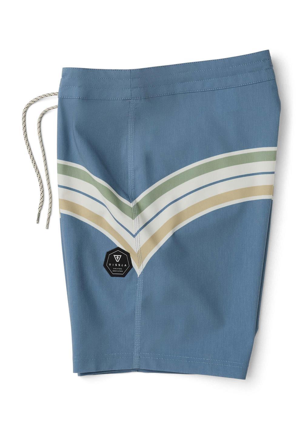 Vissla Latitude 13" Kids Boardshort in Blue Haze, view 5