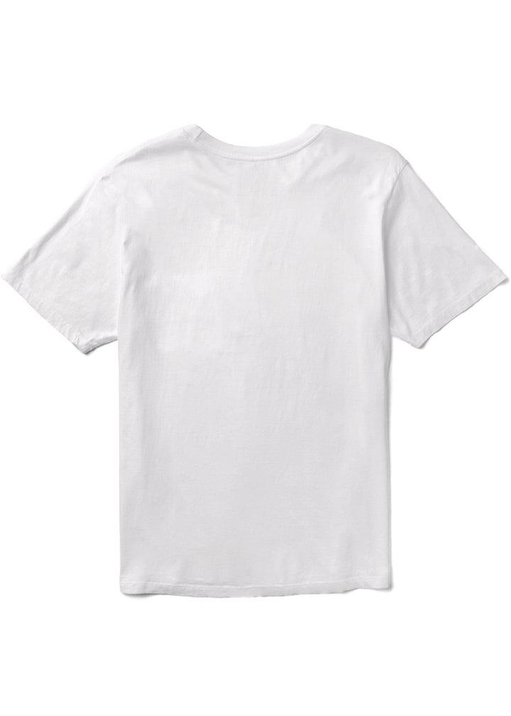 Vissla Shady Kids Tee in White, view 2