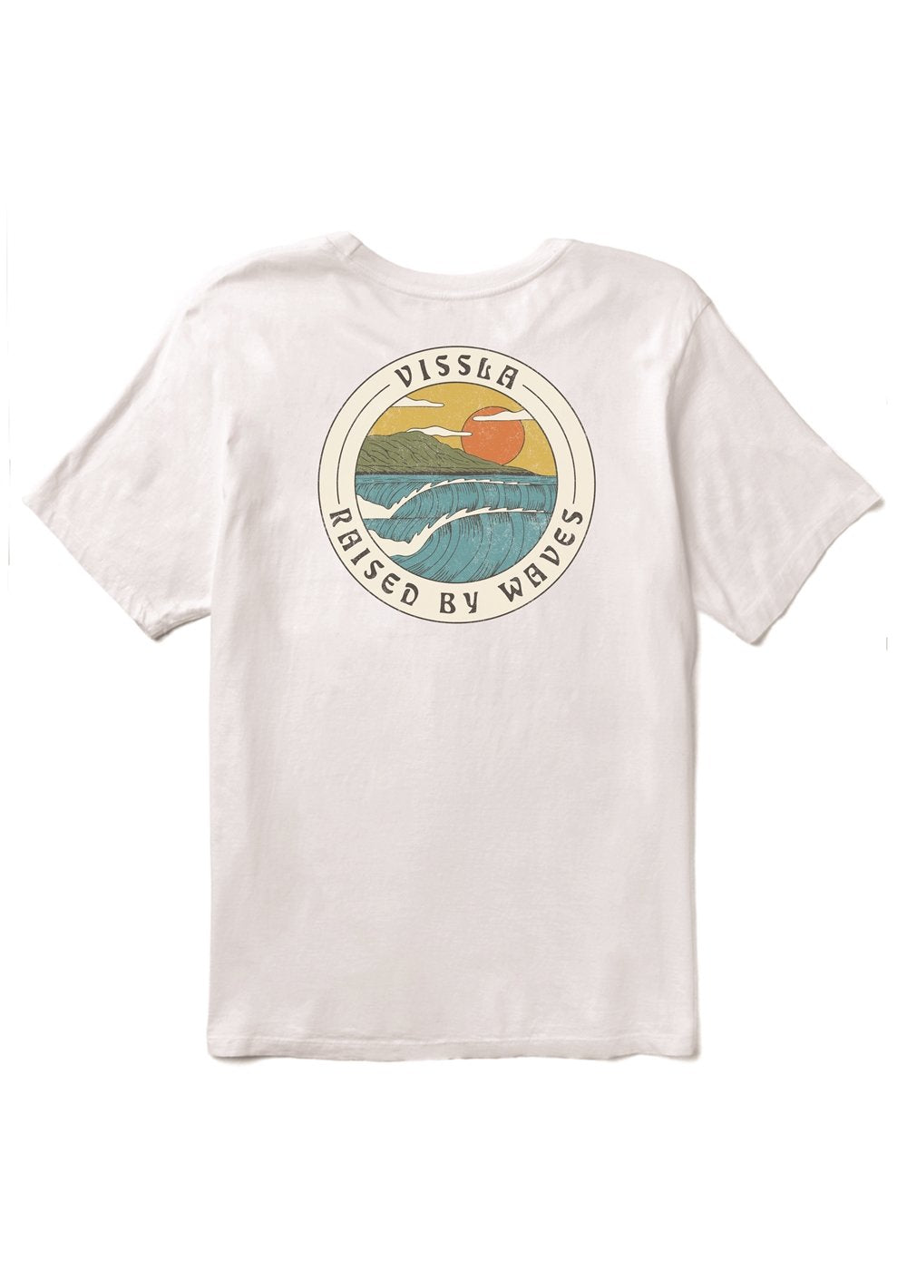 Vissla Coastliner Kids Tee in White