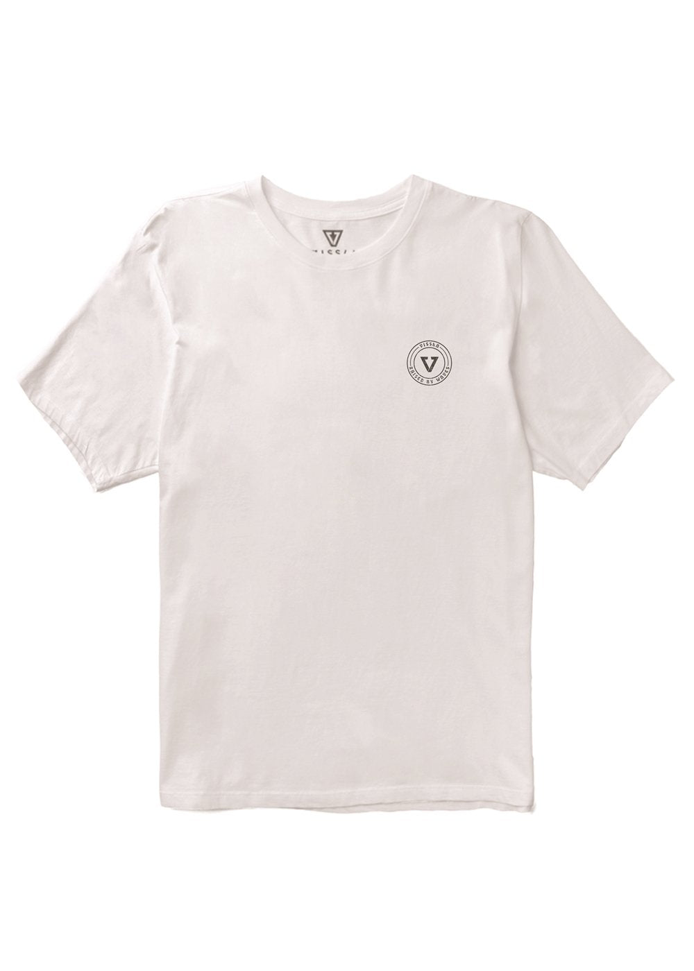 Vissla Coastliner Kids Tee in White, view 2