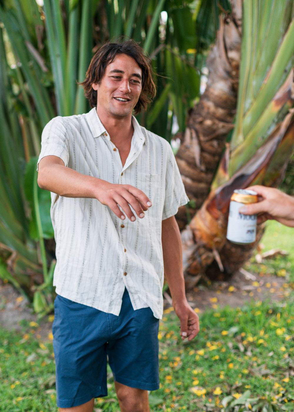 Vissla Lost Coast Shirt in Vintage White, view 2