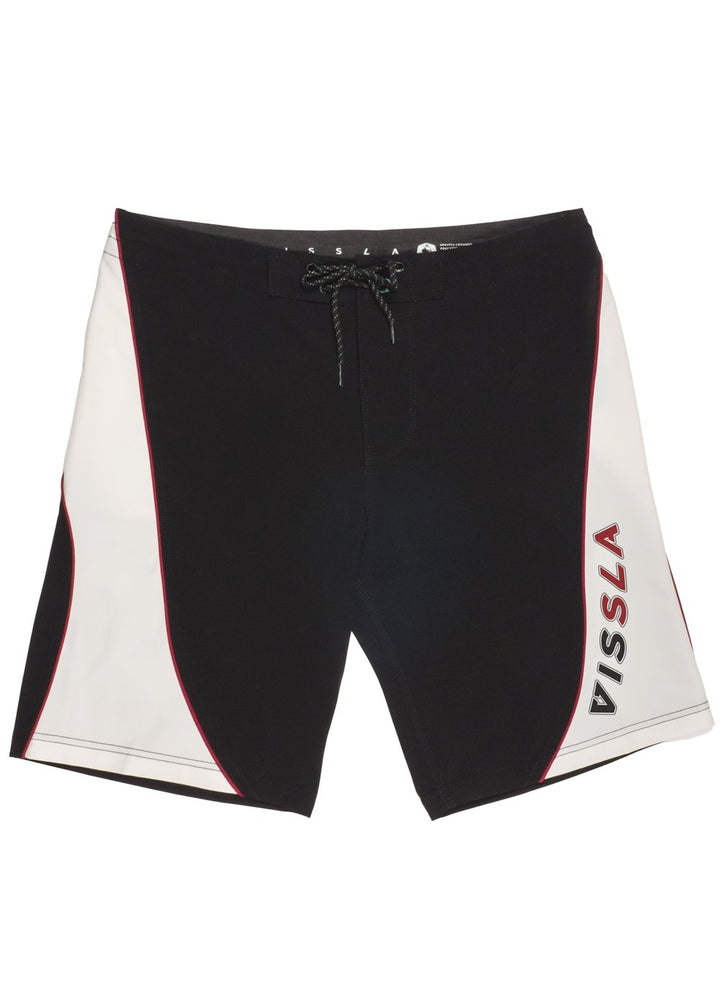 Vissla Double Up 21" Boardshort in Black, view 2