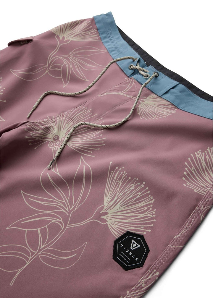 Vissla Happy Hours 18.5" Boardshort in Rose, view 3