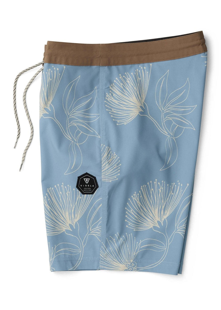 Vissla Happy Hours 18.5" Boardshort in Faded Denim, view 3
