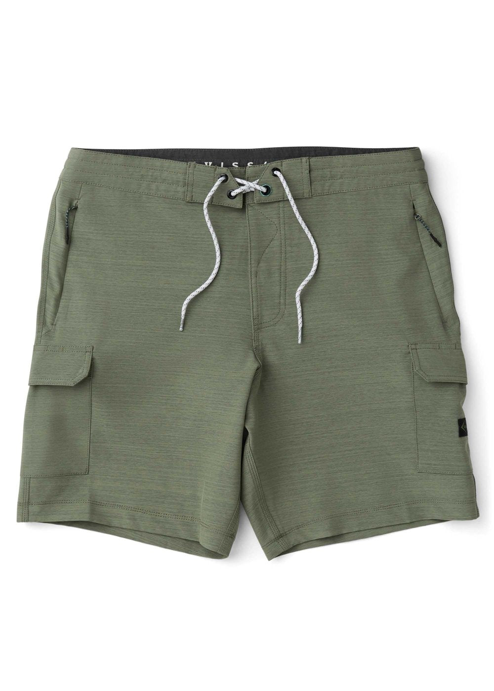 Vissla Roamer Cargo 18.5" Hybrid Boardshort in Army